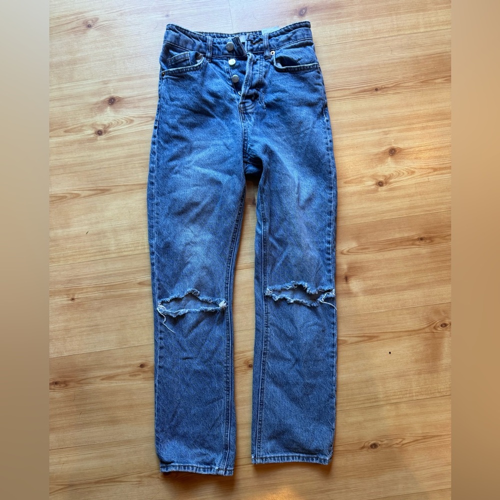 H&M button fly jeans